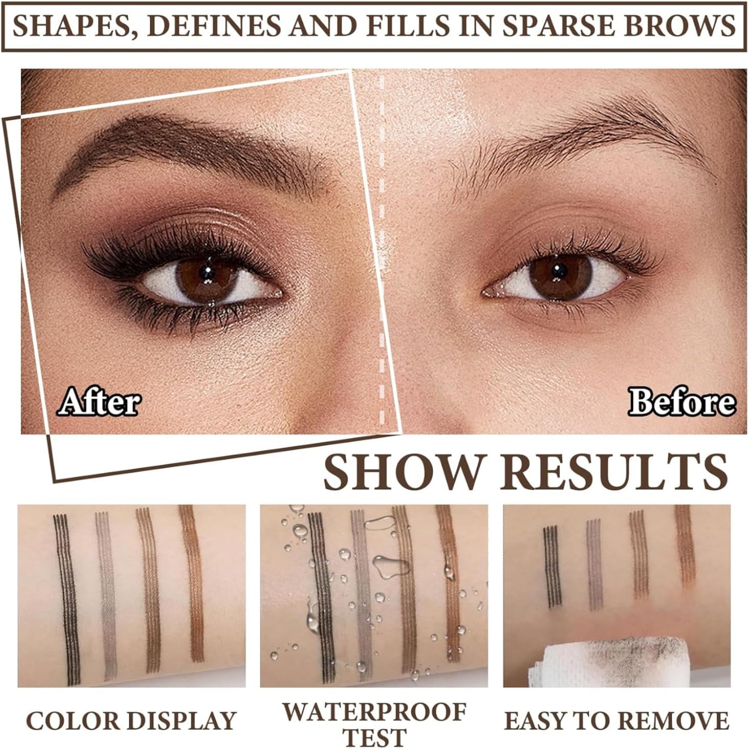 SUAKE™ قلم الحواجب الدقيق - دقة تُحدد
