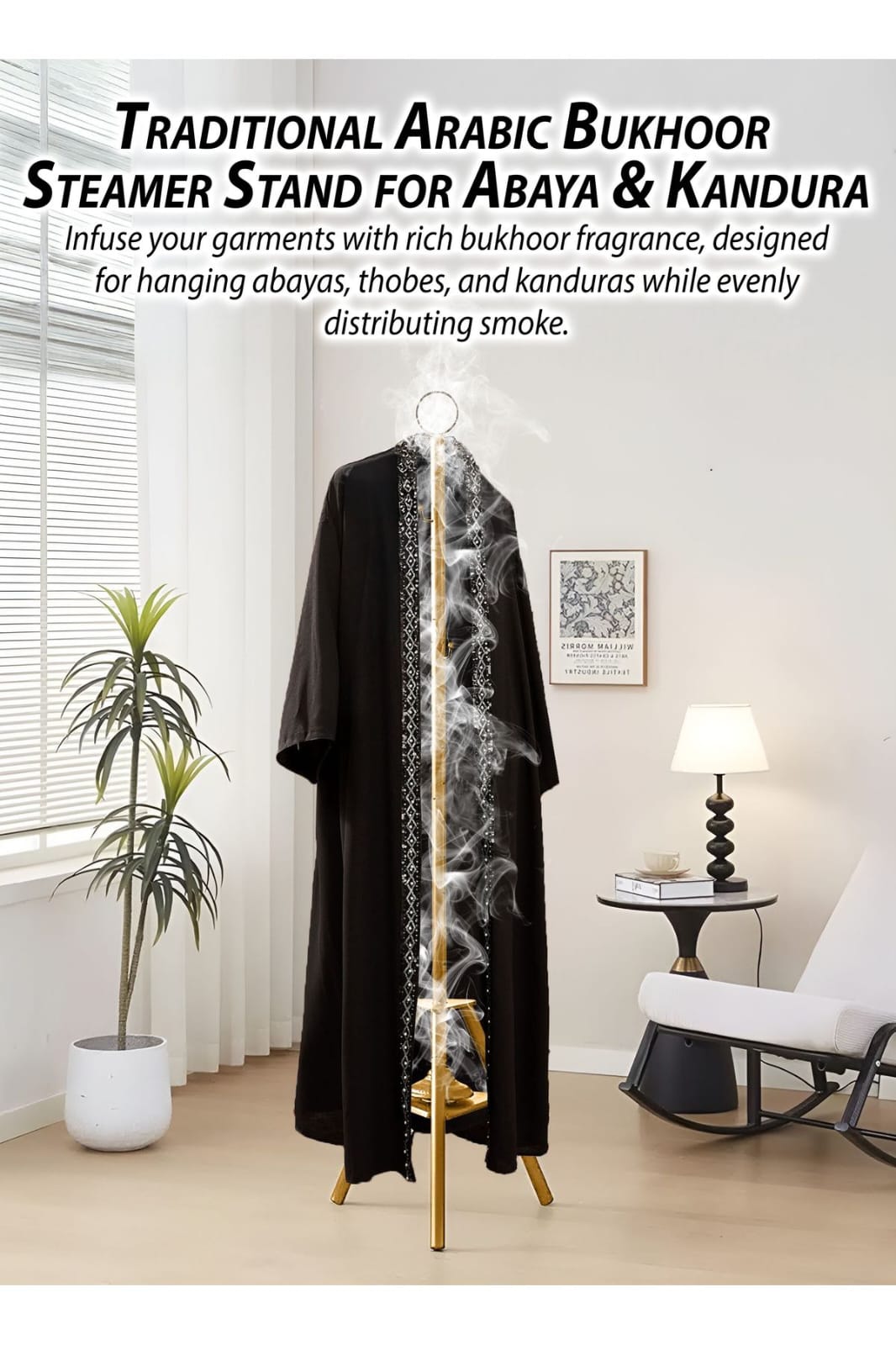 Arabic Bakhoor Stand for Dresses & Abayas