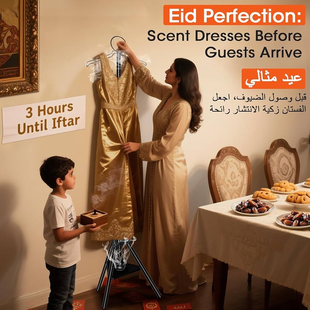 Arabic Bakhoor Stand for Dresses & Abayas