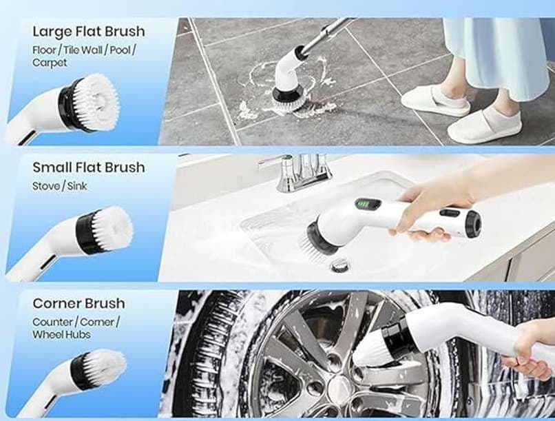 Electric Spin Scrubber - Electric Cleaning Brush