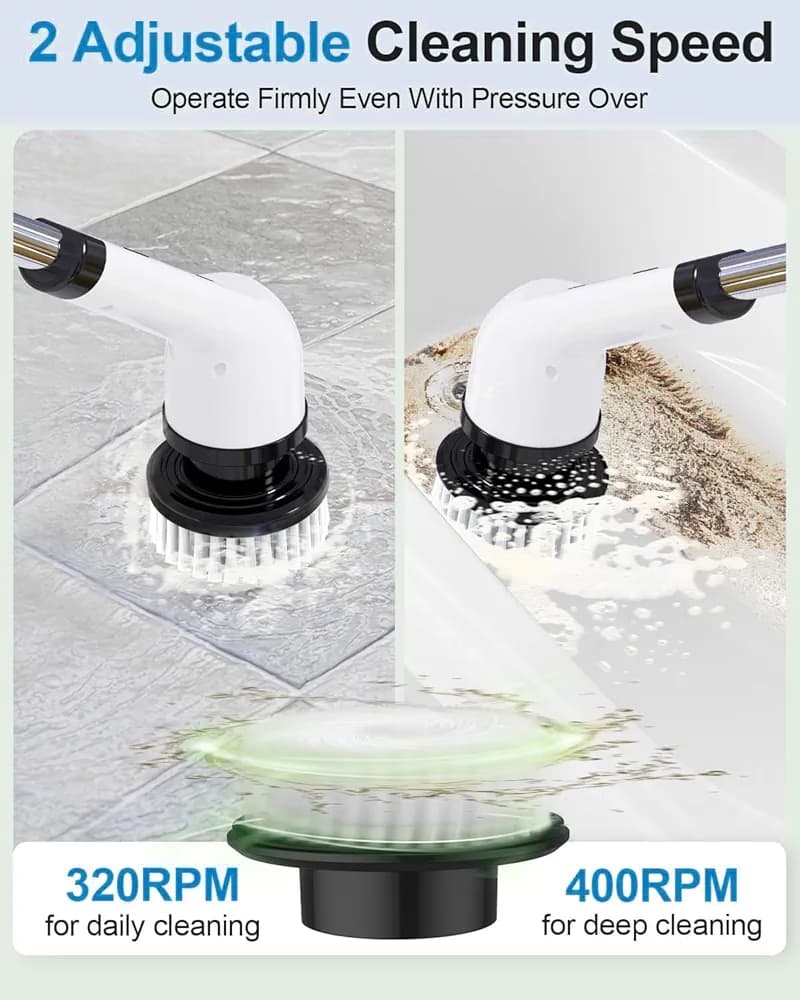 Electric Spin Scrubber - Electric Cleaning Brush