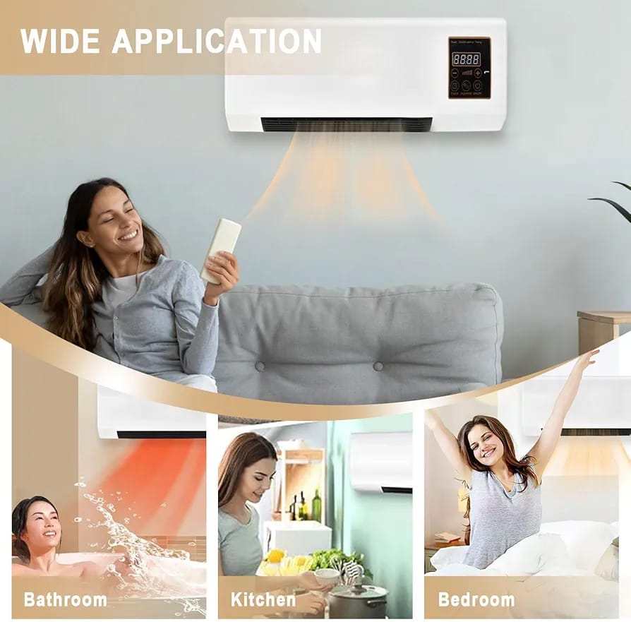 Portable Air Conditioner - 2025 New Wall-Mounted Wireless Mini Cooling AC