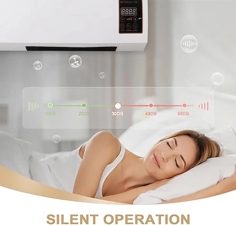 Portable Air Conditioner - 2025 New Wall-Mounted Wireless Mini Cooling AC