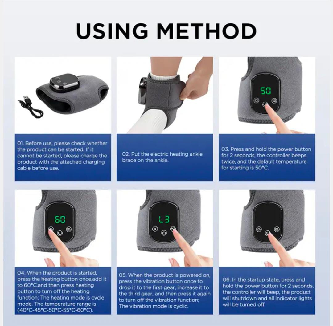 Healing Touch of the Electric Ankle Foot Massager