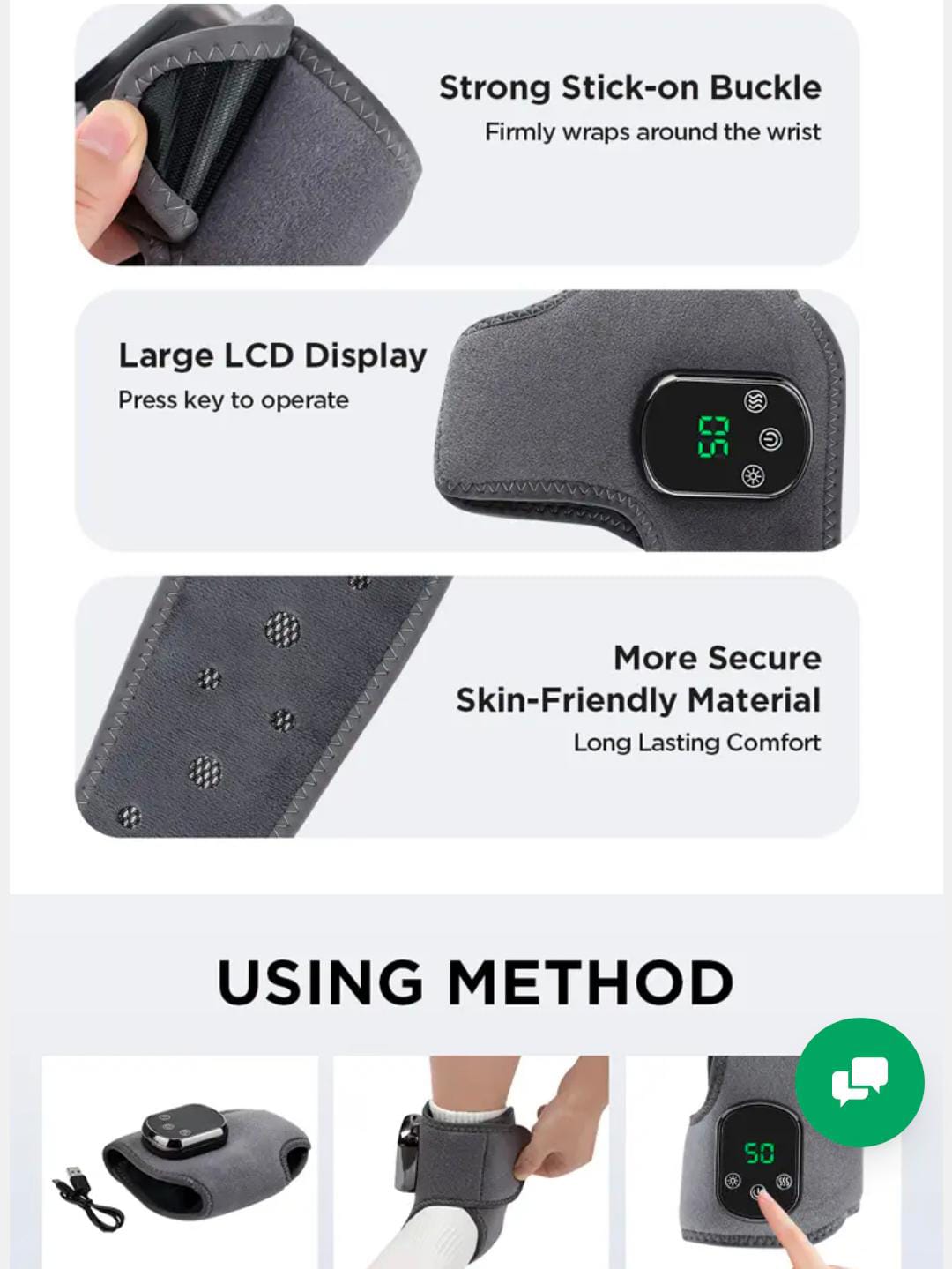 Healing Touch of the Electric Ankle Foot Massager