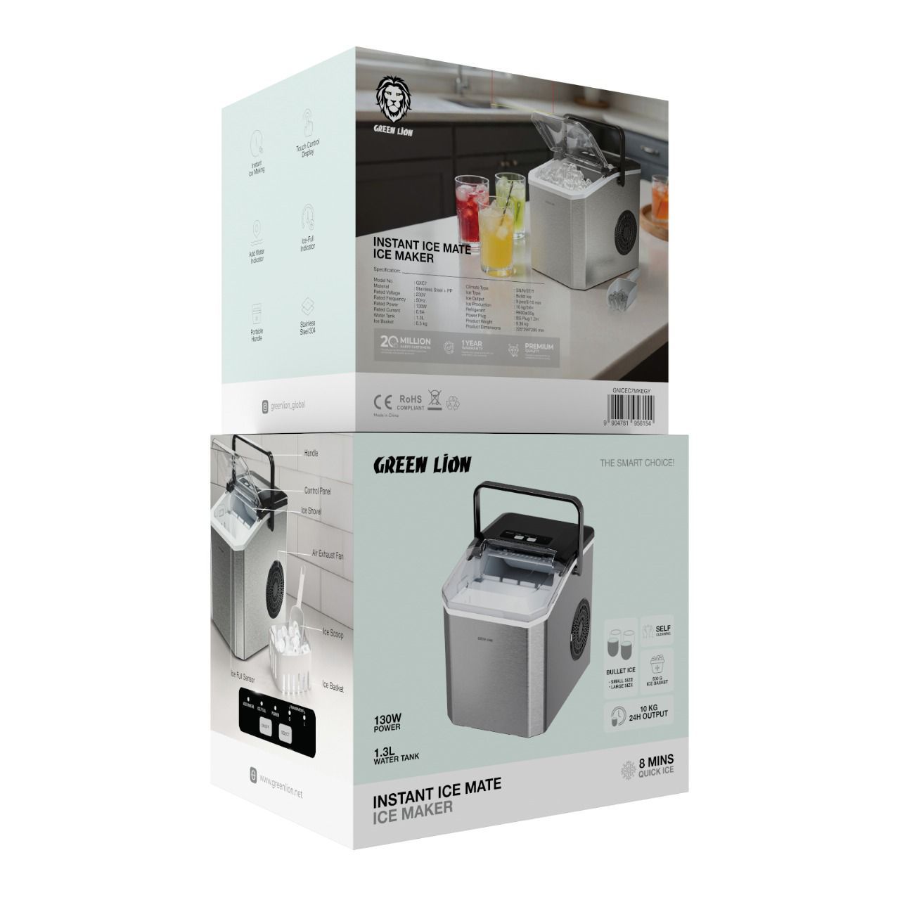 صانعة الثلج من Green Lion – تبريد أذكى، حياة أكثر انتعاشاً