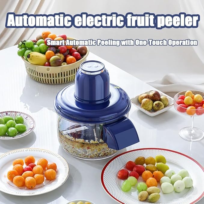 Effortless Peeling Made Easy — The Smart Electric Fruit & Vegetable Peeler!