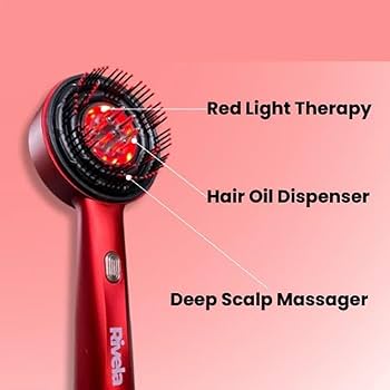 2-in-1 Electric Scalp Massager Hair Growth Brush