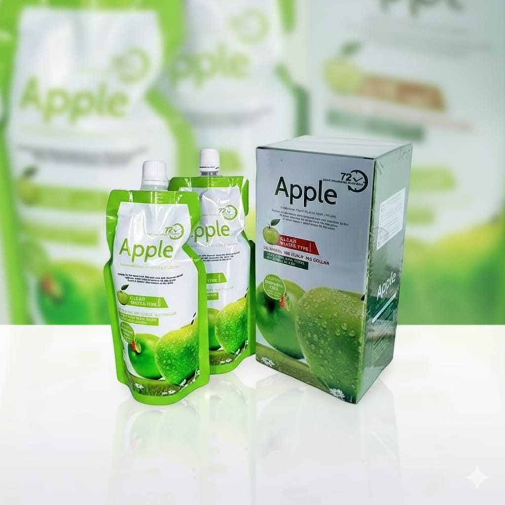 Apple Hair Dye Natural – Black Ammonia-Free (500ml+500ml)