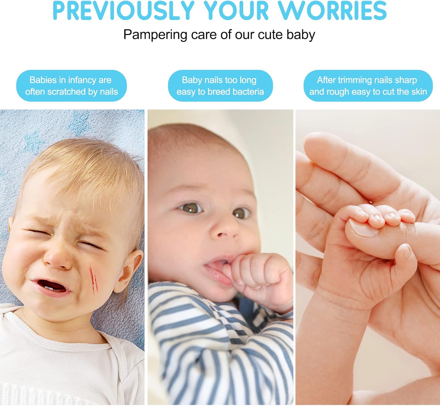 Baby Nail Trimmer – Safe, Silent & Stress-Free Nail Care