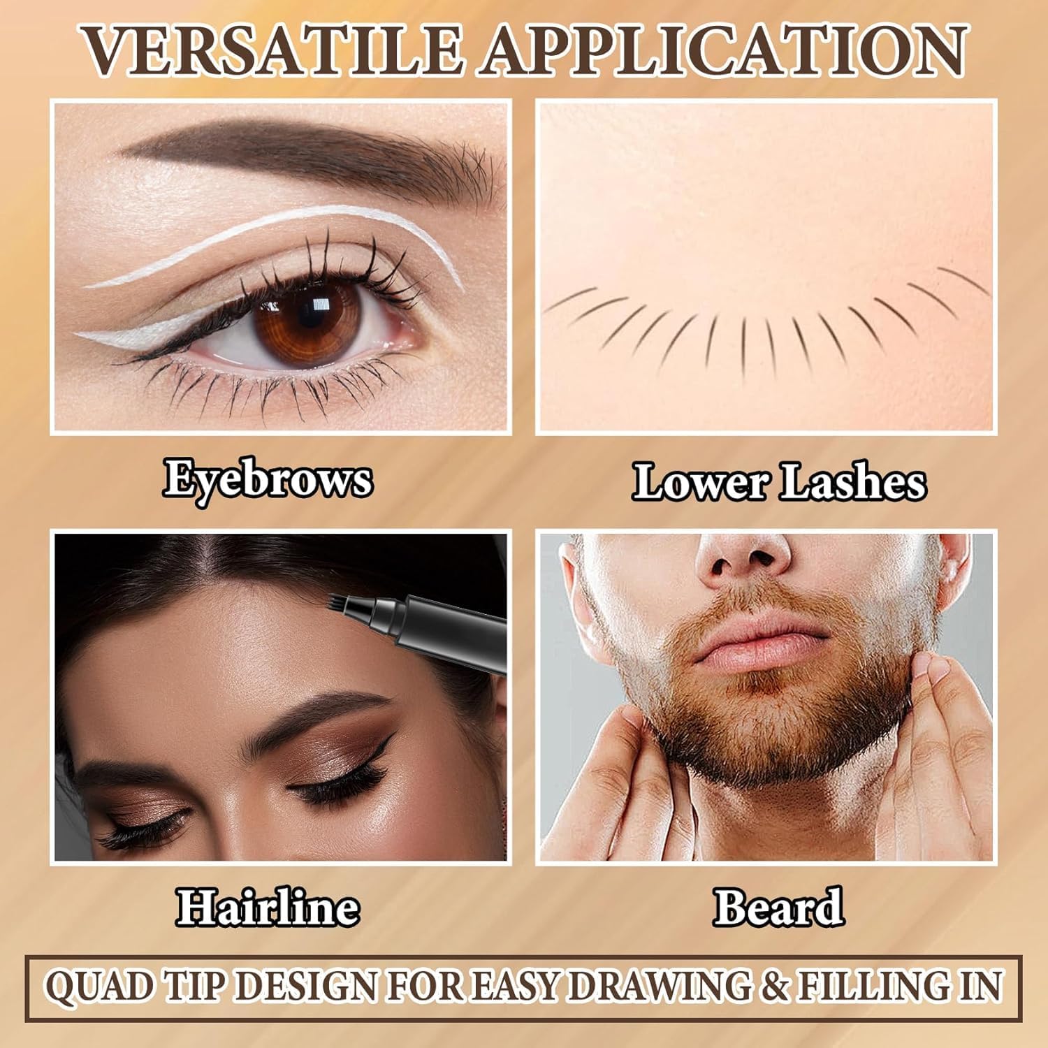 SUAKE™ قلم الحواجب الدقيق - دقة تُحدد