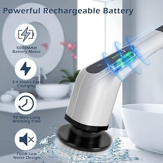 Electric Spin Scrubber -  Electric Cleaning Brush