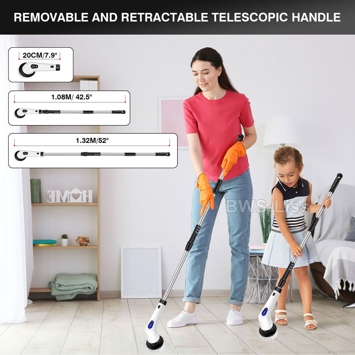 Electric Spin Scrubber -  Electric Cleaning Brush