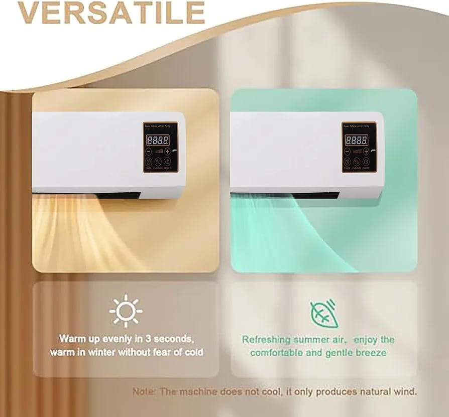 Portable Air Conditioner - 2025 New Wall-Mounted Wireless Mini Cooling AC