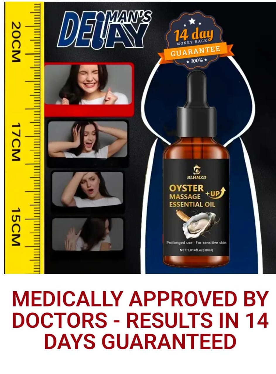 Oyster Massage Essential Oil for Men