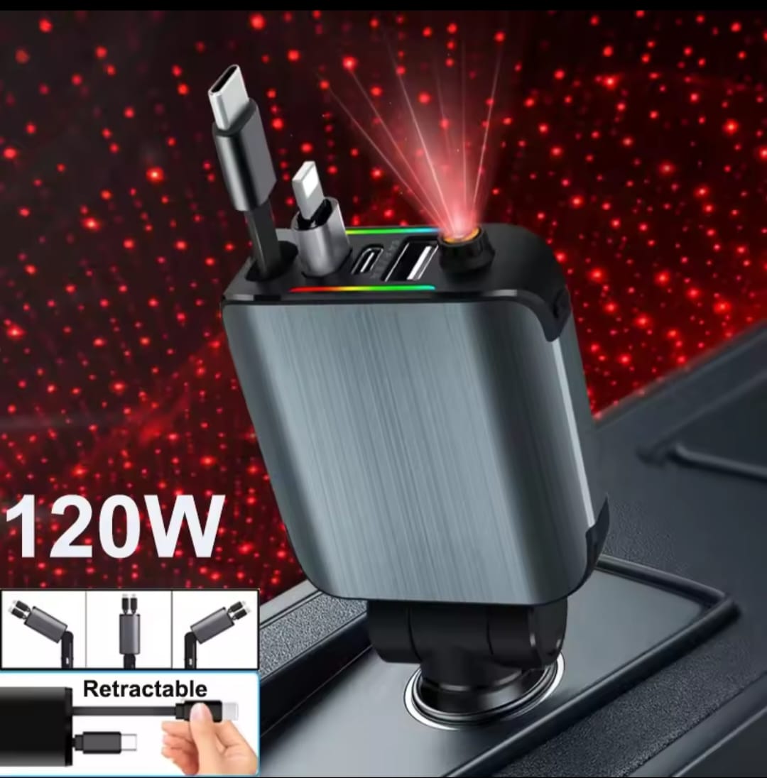 4 in 1 Car🚗 Fast Charger