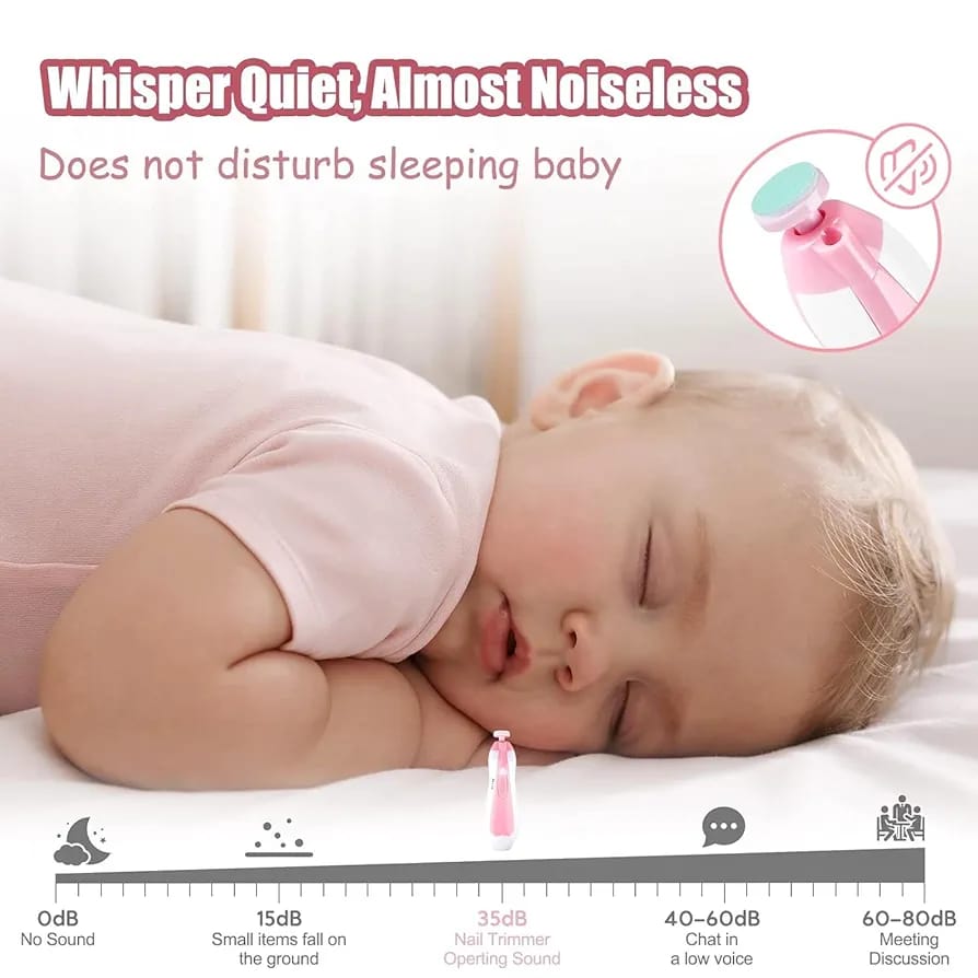 Baby Nail Trimmer – Safe, Silent &amp; Stress-Free Nail Care