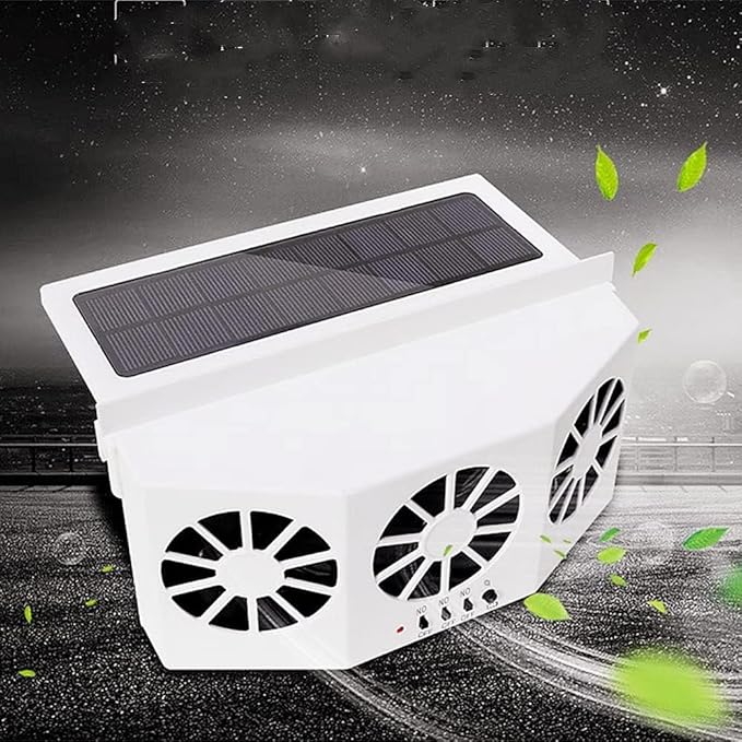 Solar Car Cooling Fan