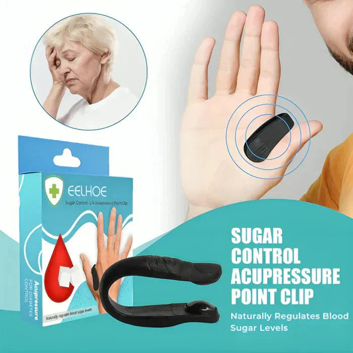 SUGAR CONTROL  ACUPRESSURE POINT CLIP
